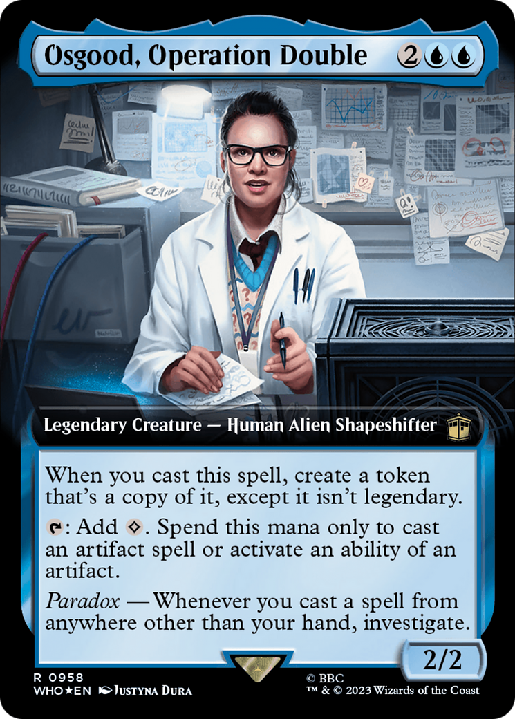 Osgood, Operation Double (Extended Art) (Surge Foil) [Doctor Who] | North Game Den
