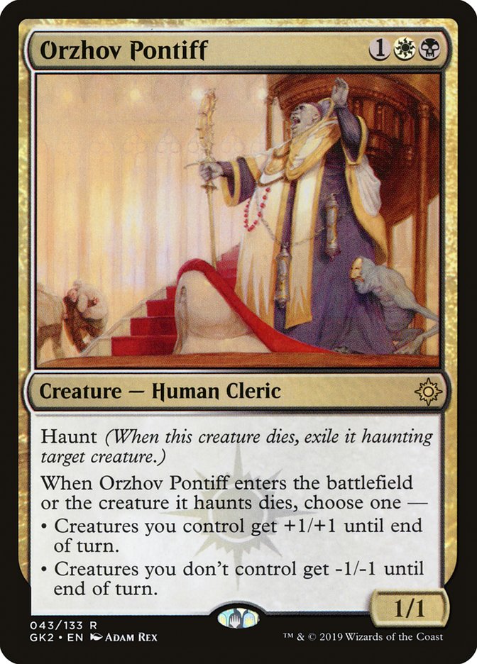 Orzhov Pontiff [Ravnica Allegiance Guild Kit] | North Game Den