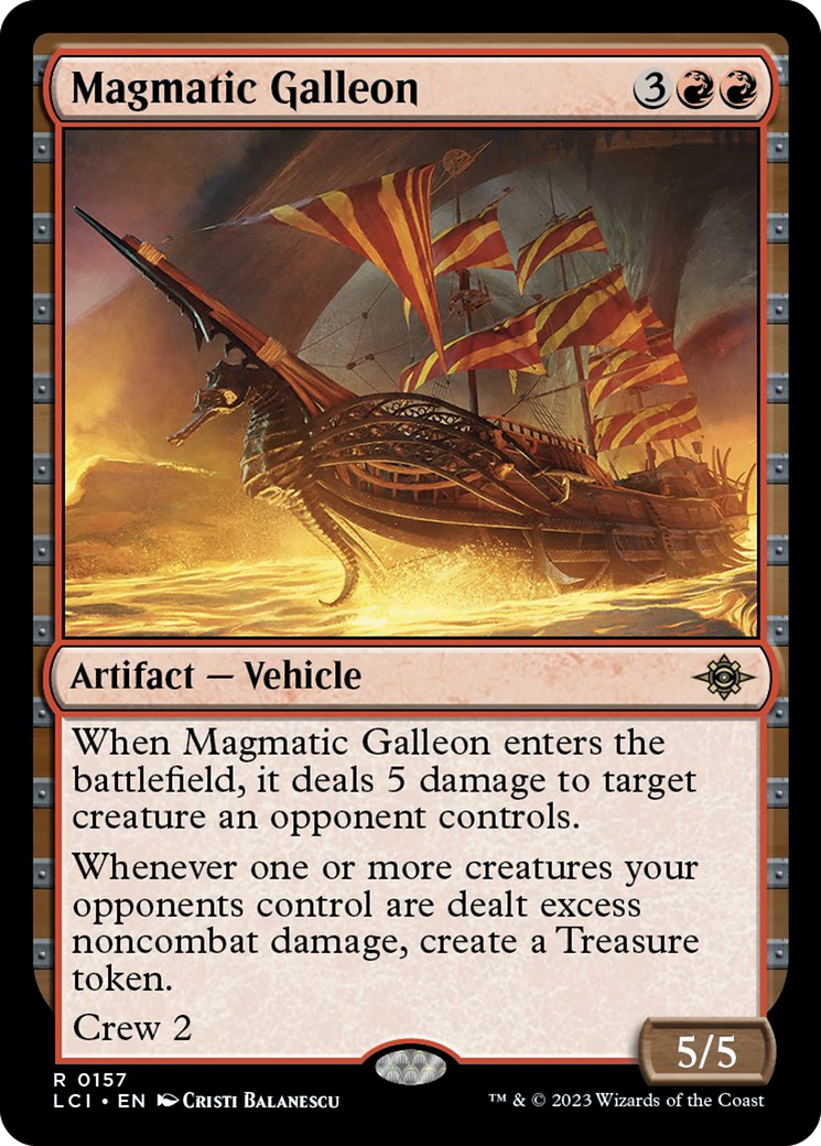 Magmatic Galleon [The Lost Caverns of Ixalan] | North Game Den