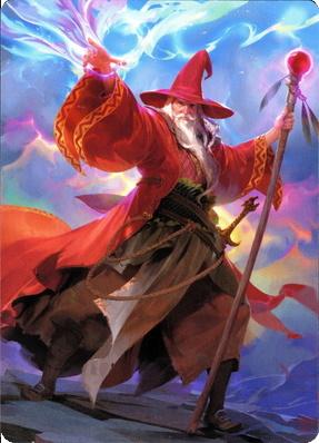 Elminster Art Card (36) [Commander Legends: Battle for Baldur's Gate Art Series] | North Game Den