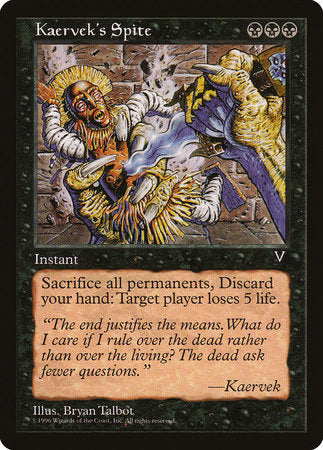 Kaervek's Spite [Visions] | North Game Den