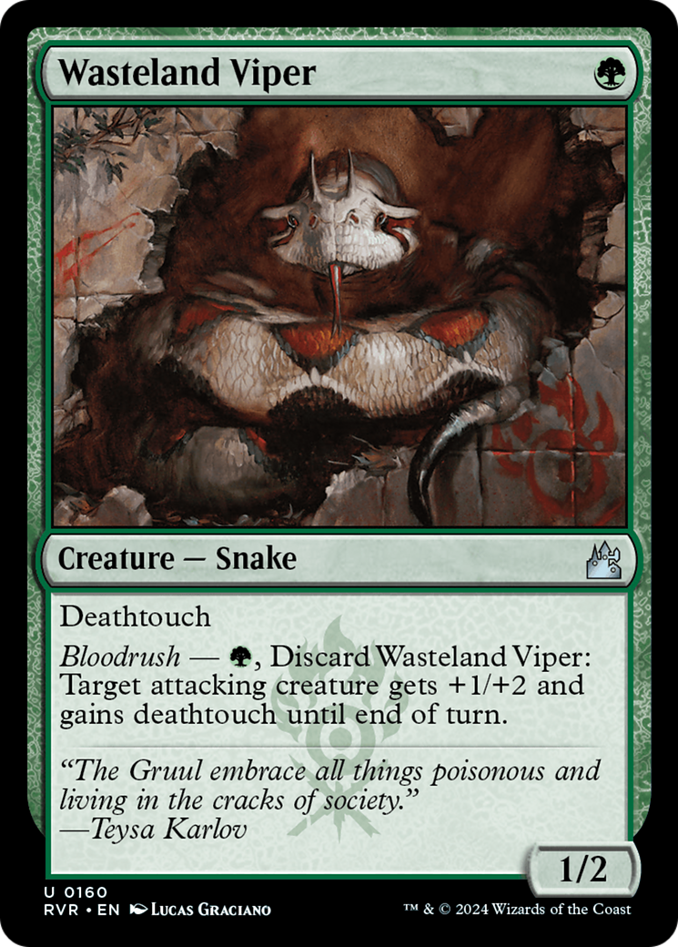 Wasteland Viper [Ravnica Remastered] | North Game Den