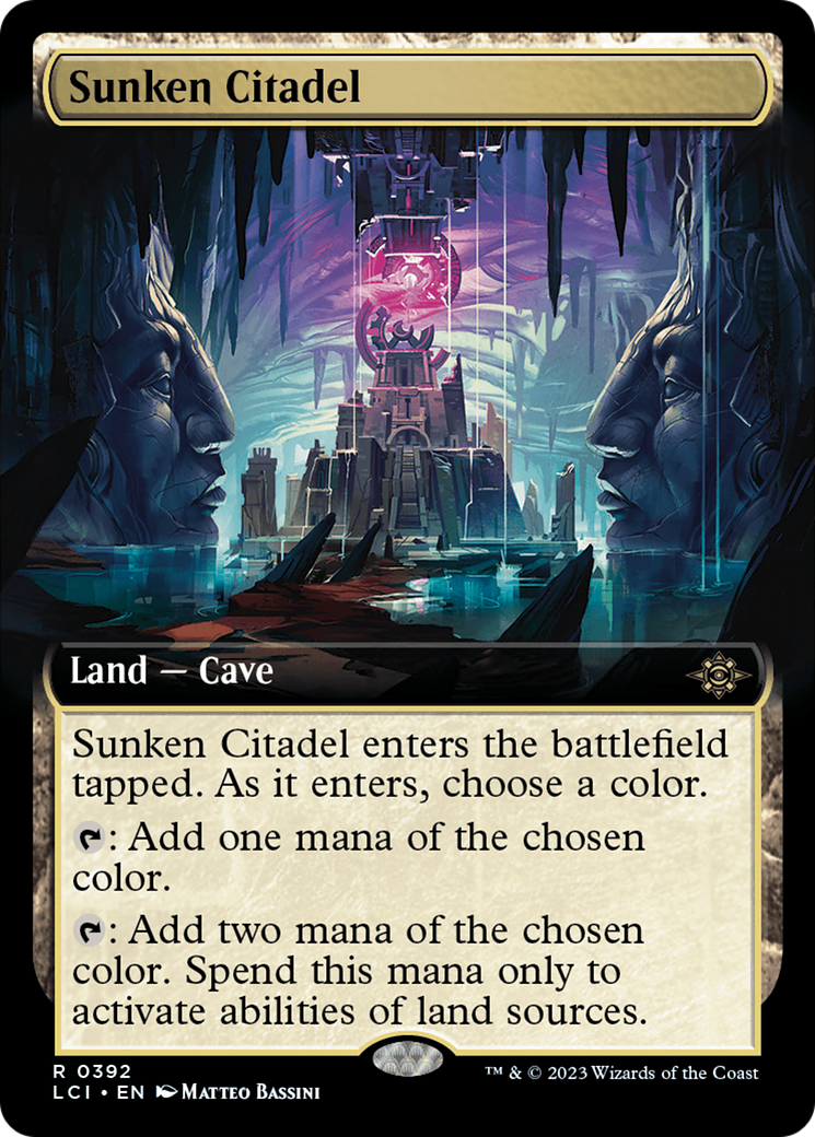 Sunken Citadel (Extended Art) [The Lost Caverns of Ixalan] | North Game Den