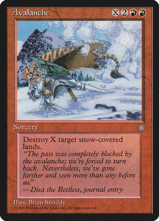 Avalanche [Ice Age] | North Game Den
