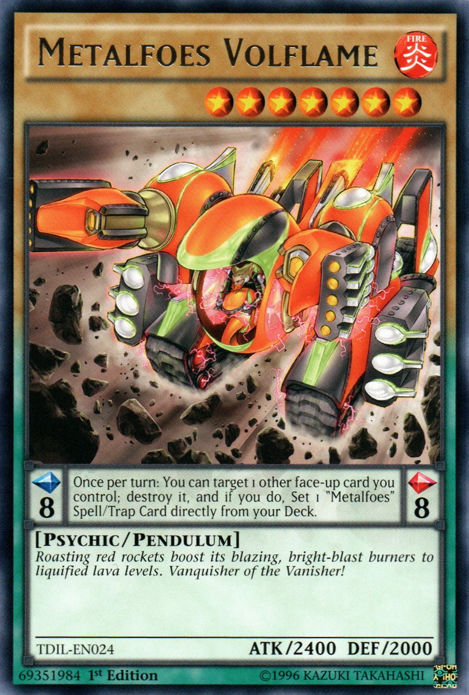 Metalfoes Volflame [TDIL-EN024] Rare | North Game Den