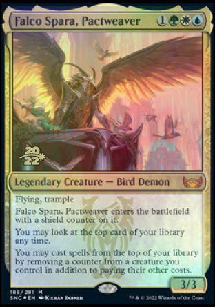 Falco Spara, Pactweaver [Streets of New Capenna Prerelease Promos] | North Game Den