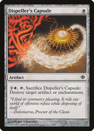 Dispeller's Capsule [Shards of Alara] | North Game Den