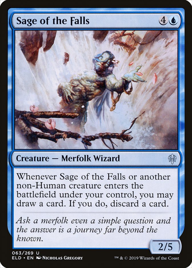 Sage of the Falls [Throne of Eldraine] | North Game Den