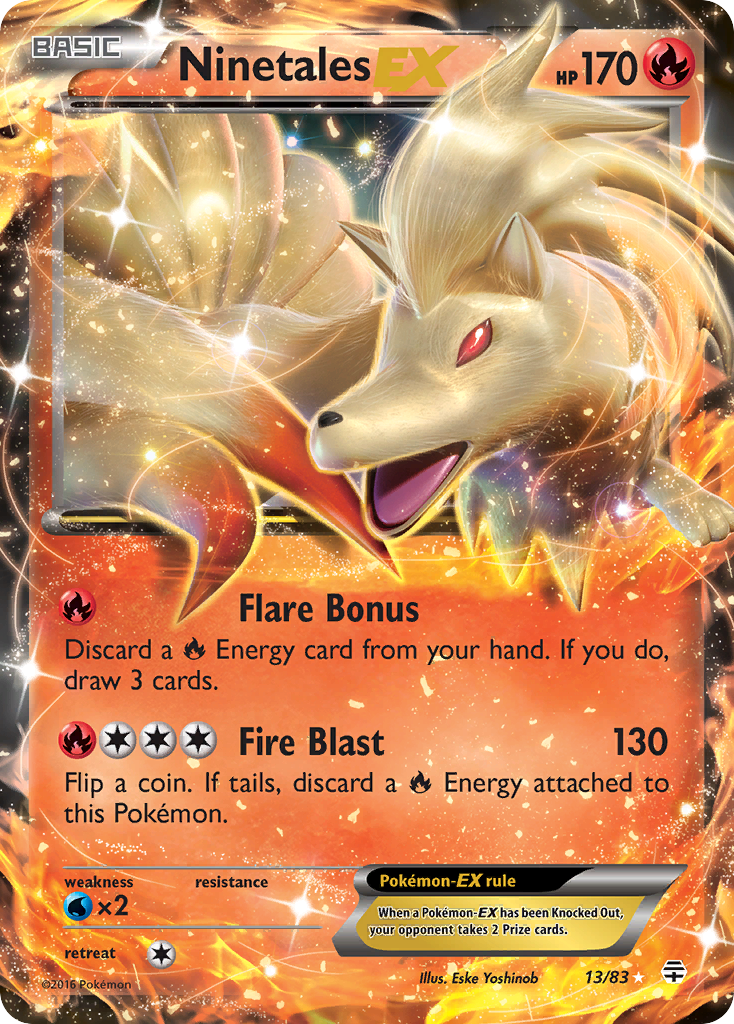 Ninetales EX (13/83) [XY: Generations] | North Game Den