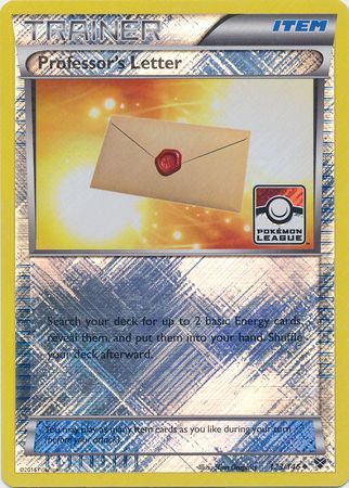 Professor's Letter (123/146) (League Promo) [XY: Base Set] | North Game Den