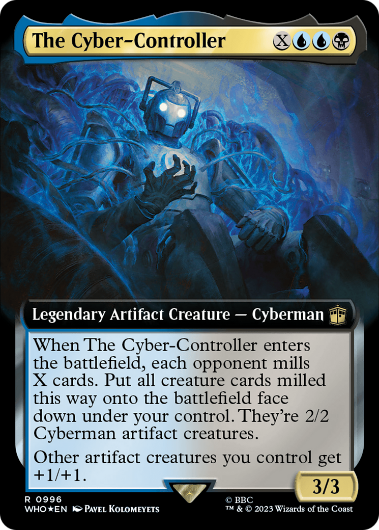 The Cyber-Controller (Extended Art) (Surge Foil) [Doctor Who] | North Game Den