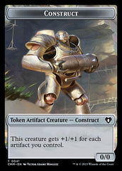 Servo // Construct (0041) Double-Sided Token [Commander Masters Tokens] | North Game Den