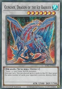 Gungnir, Dragon of the Ice Barrier [SDFC-EN044] Super Rare | North Game Den