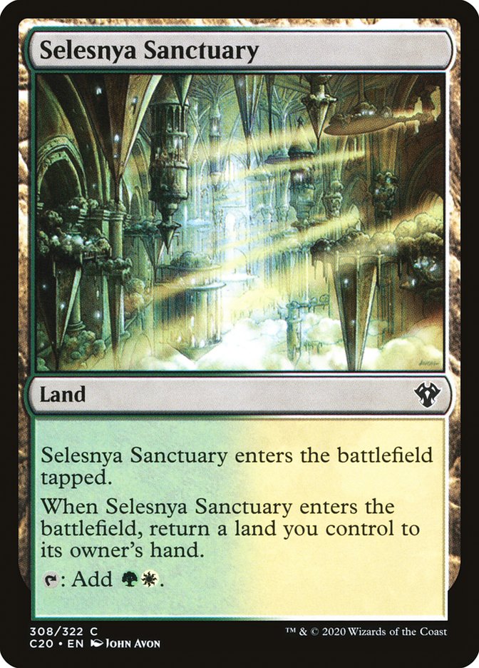 Selesnya Sanctuary [Commander 2020] | North Game Den