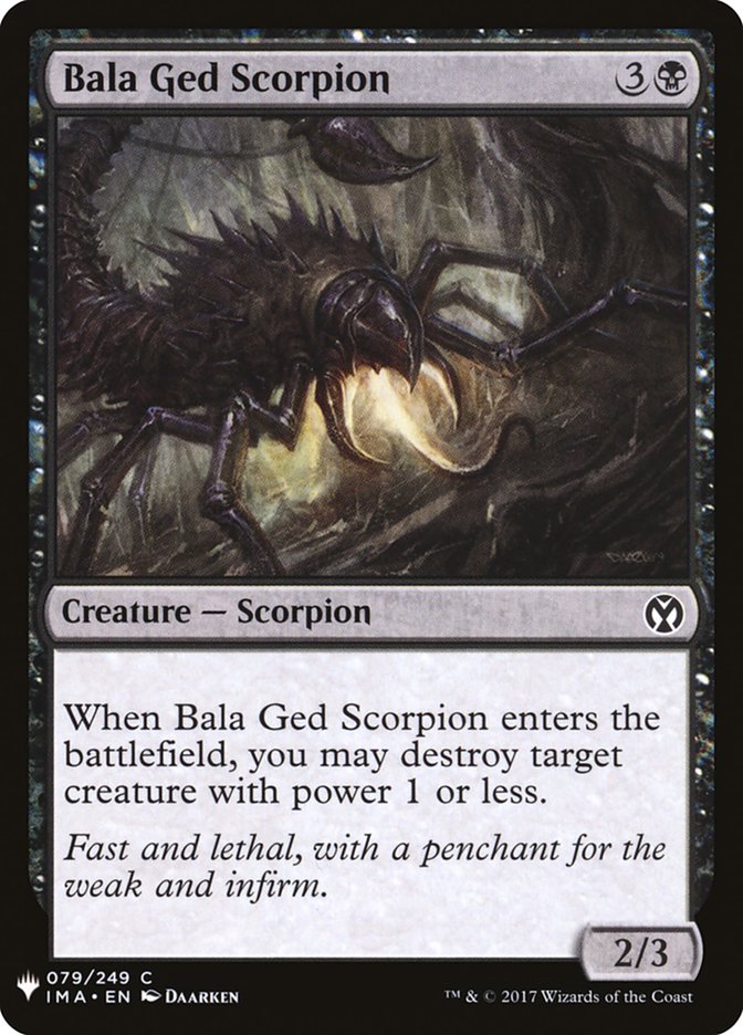 Bala Ged Scorpion [Mystery Booster] | North Game Den