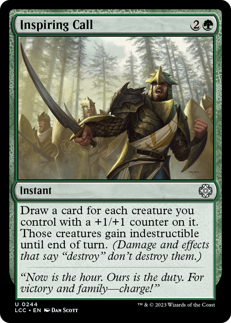 Inspiring Call [The Lost Caverns of Ixalan Commander] | North Game Den