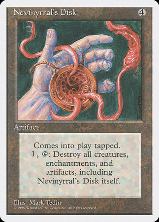 Nevinyrral's Disk [Fourth Edition] | North Game Den