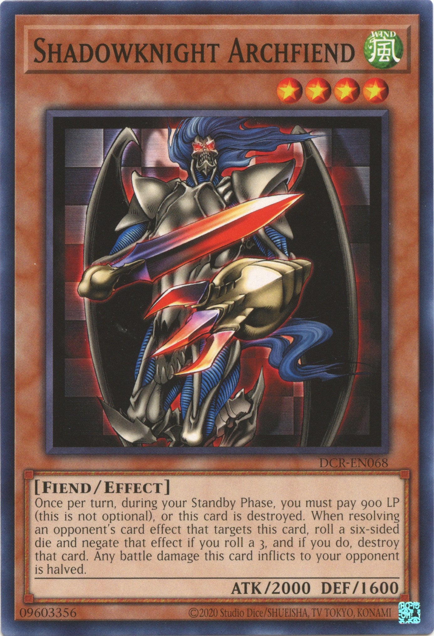 Shadowknight Archfiend (25th Anniversary) [DCR-EN068] Common | North Game Den