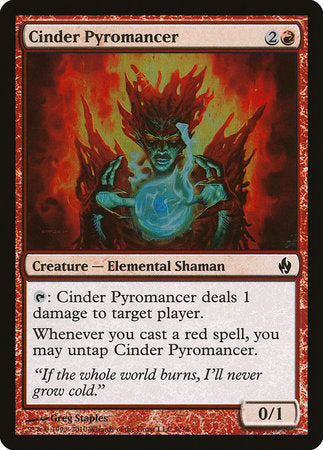 Cinder Pyromancer [Premium Deck Series: Fire and Lightning] | North Game Den