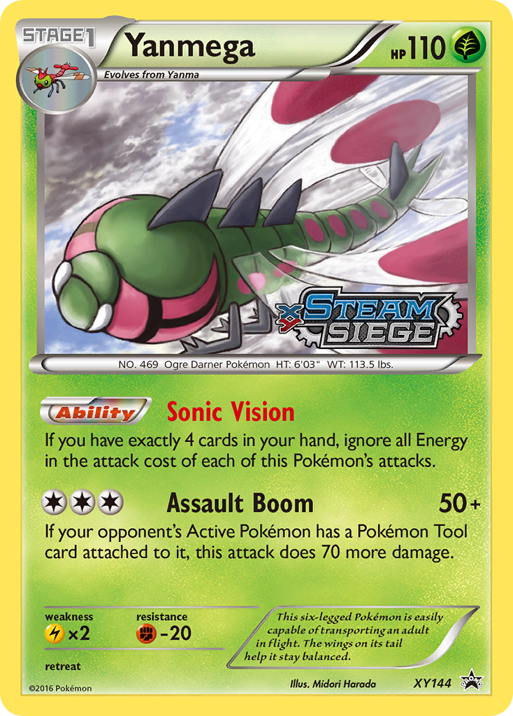 Yanmega (XY144) [XY: Black Star Promos] | North Game Den