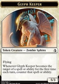 Glyph Keeper // Warrior Token [Amonkhet Tokens] | North Game Den