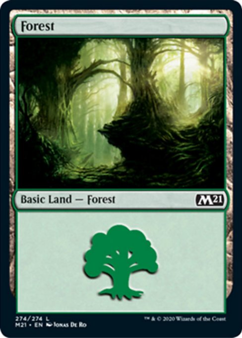 Forest (274) [Core Set 2021] | North Game Den