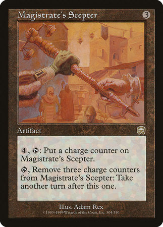 Magistrate's Scepter [Mercadian Masques] | North Game Den