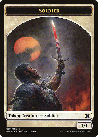 Soldier Token [Modern Masters 2015 Tokens] | North Game Den