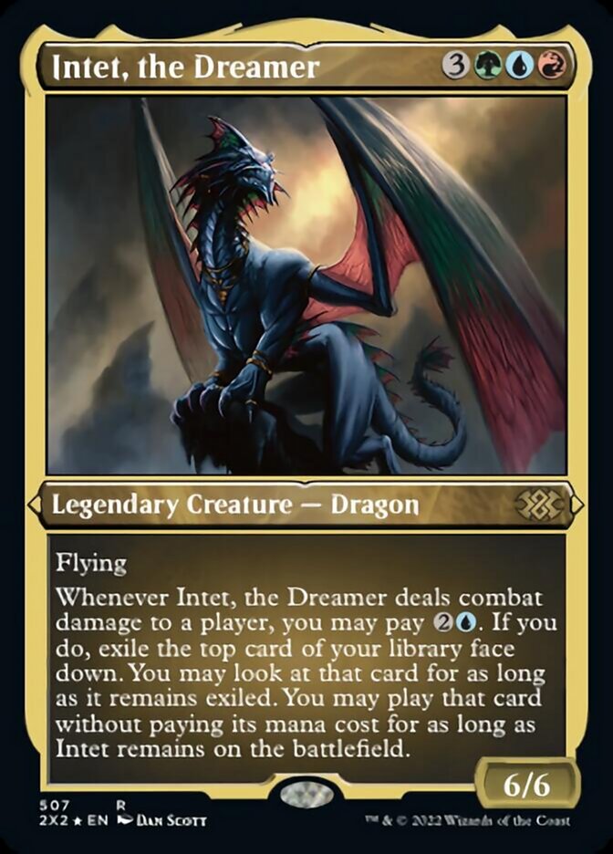 Intet, the Dreamer (Foil Etched) [Double Masters 2022] | North Game Den