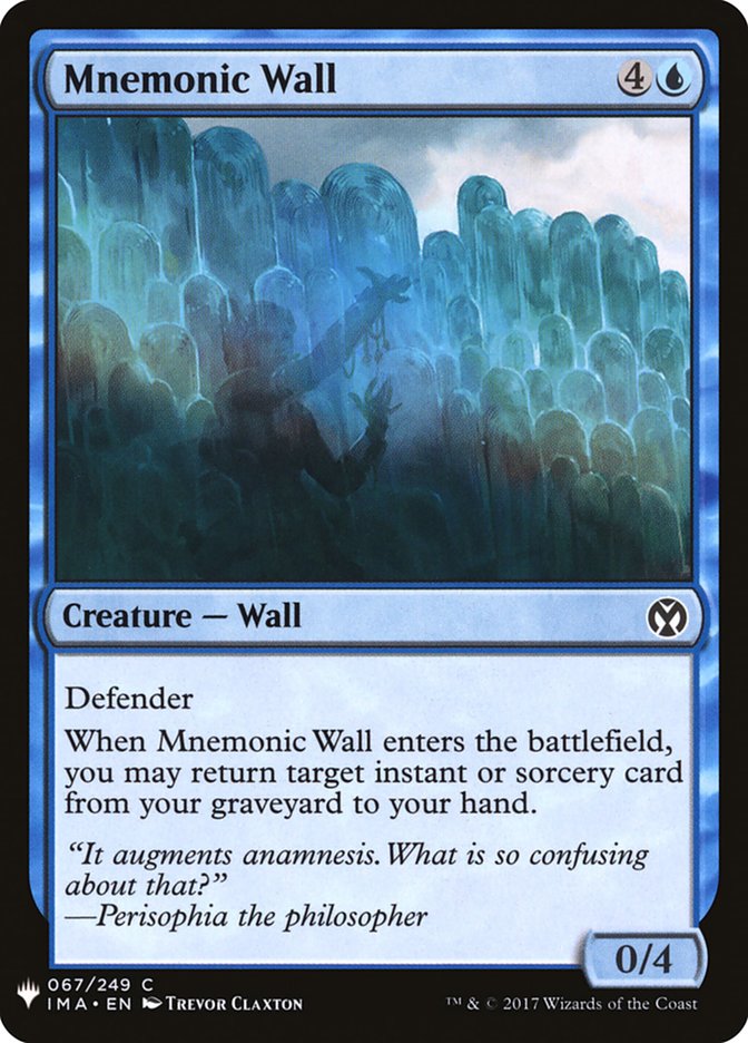 Mnemonic Wall [Mystery Booster] | North Game Den