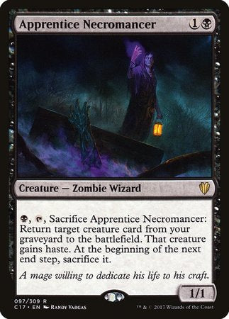 Apprentice Necromancer [Commander 2017] | North Game Den