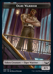 Ogre Warrior // Angel Double-sided Token [Streets of New Capenna Tokens] | North Game Den