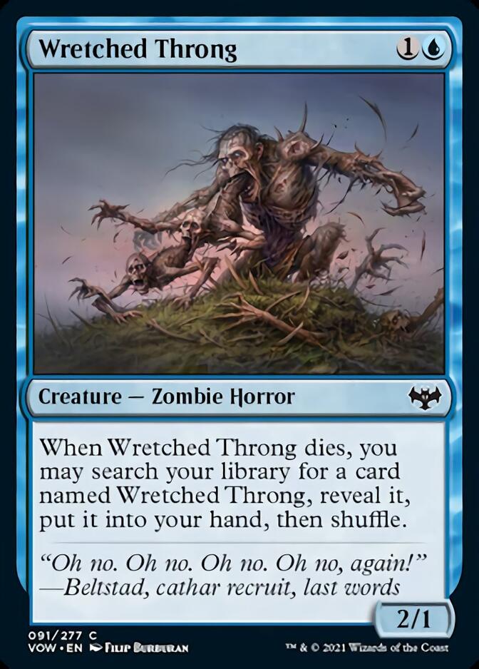 Wretched Throng [Innistrad: Crimson Vow] | North Game Den
