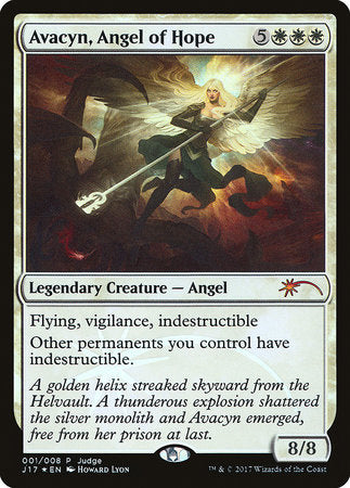 Avacyn, Angel of Hope [Judge Gift Cards 2017] | North Game Den