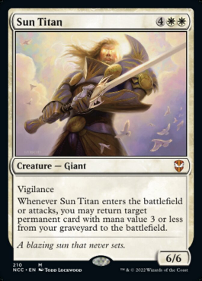 Sun Titan [Streets of New Capenna Commander] | North Game Den