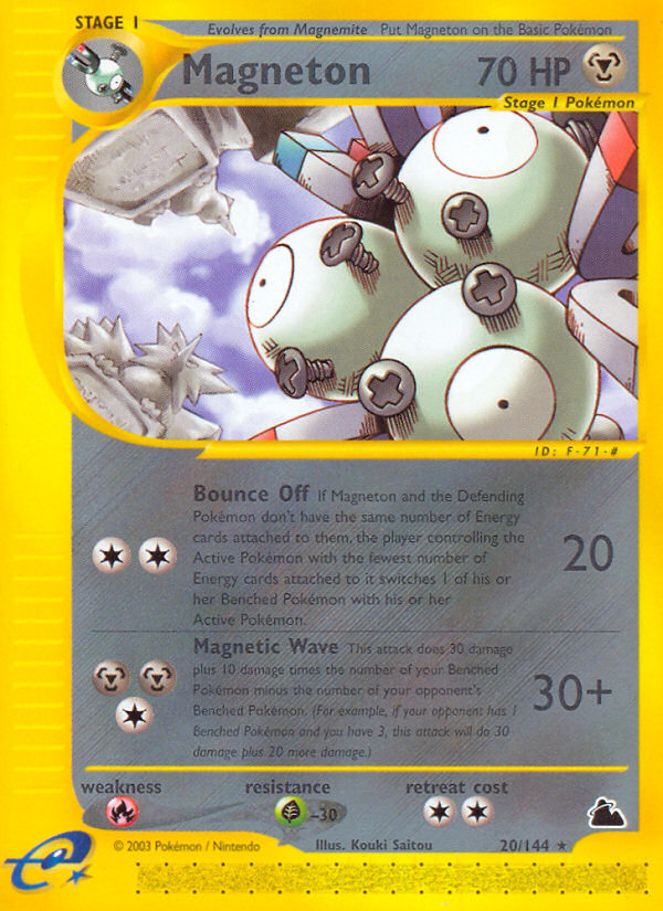 Magneton (20/144) [Skyridge] | North Game Den