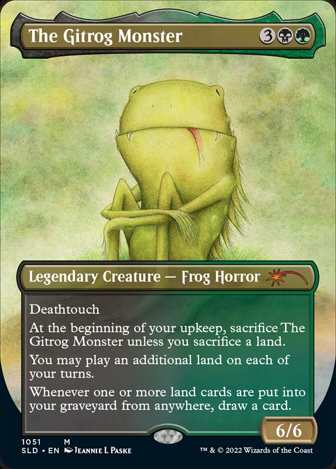 The Gitrog Monster (Borderless) [Secret Lair Drop Series] | North Game Den
