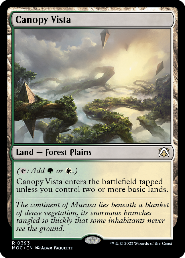 Canopy Vista [March of the Machine Commander] | North Game Den