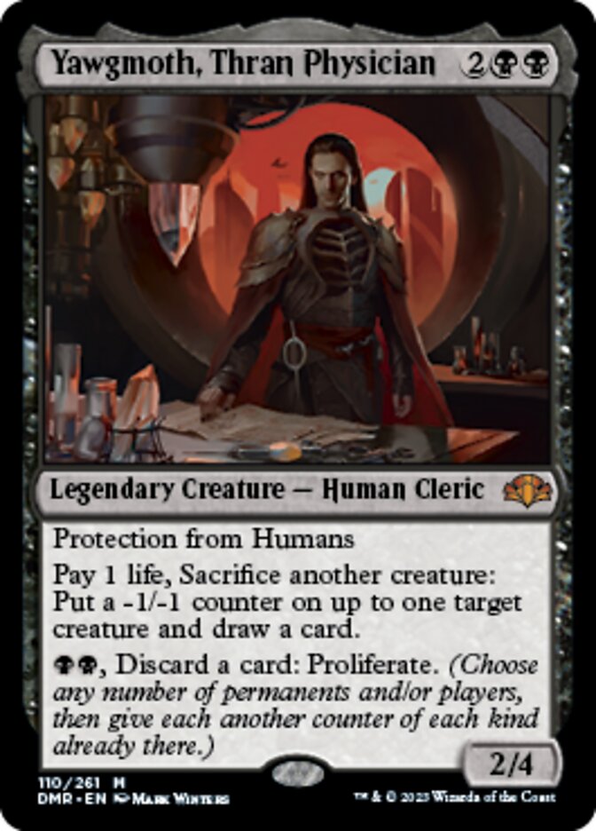 Yawgmoth, Thran Physician [Dominaria Remastered] | North Game Den