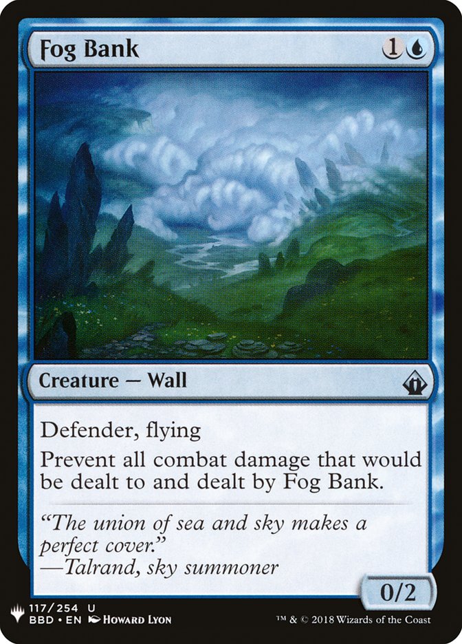 Fog Bank [Mystery Booster] | North Game Den