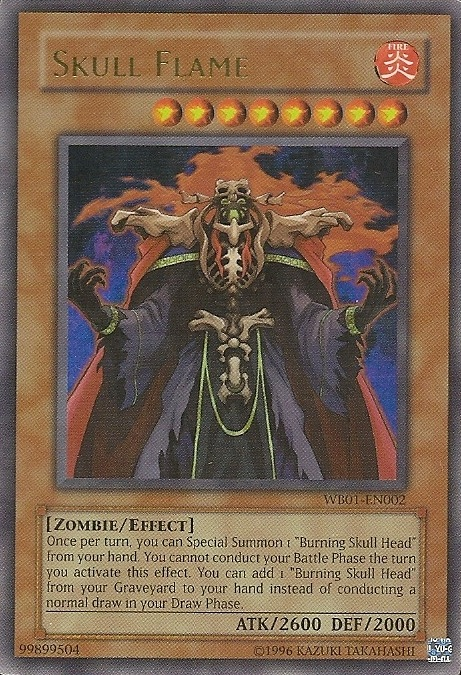 Skull Flame [WB01-EN002] Super Rare | North Game Den