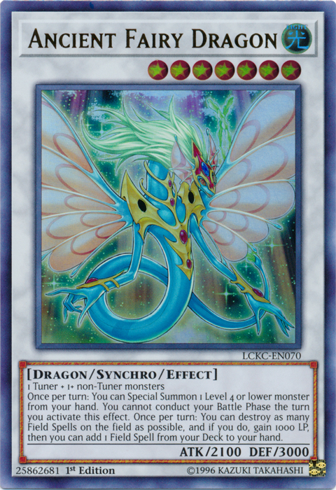 Ancient Fairy Dragon [LCKC-EN070] Ultra Rare | North Game Den