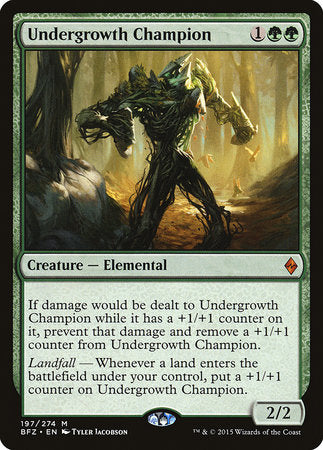 Undergrowth Champion [Battle for Zendikar] | North Game Den