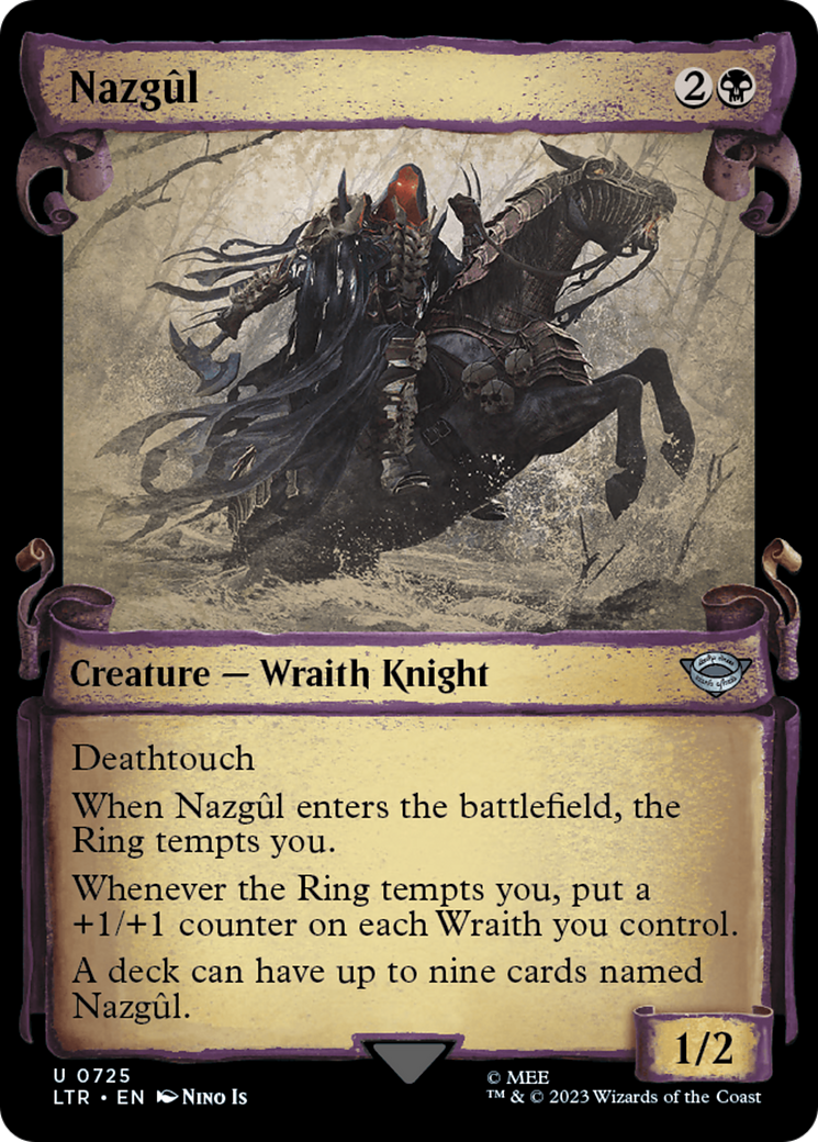 Nazgul (0725) [The Lord of the Rings: Tales of Middle-Earth Showcase Scrolls] | North Game Den