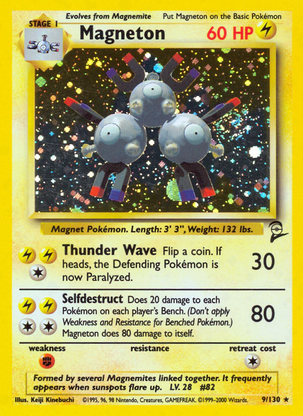 Magneton (9/130) [Base Set 2] | North Game Den