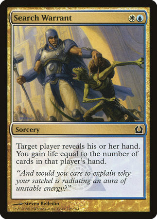 Search Warrant [Return to Ravnica] | North Game Den