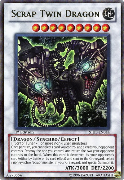 Scrap Twin Dragon [STBL-EN044] Ultra Rare | North Game Den