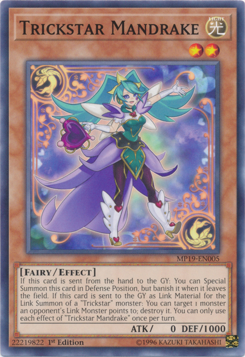 Trickstar Mandrake [MP19-EN005] Common | North Game Den