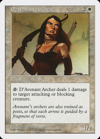 D'Avenant Archer [Fifth Edition] | North Game Den