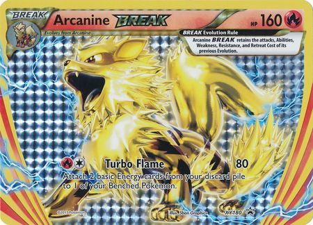 Arcanine BREAK (XY180) (Jumbo Card) [XY: Black Star Promos] | North Game Den